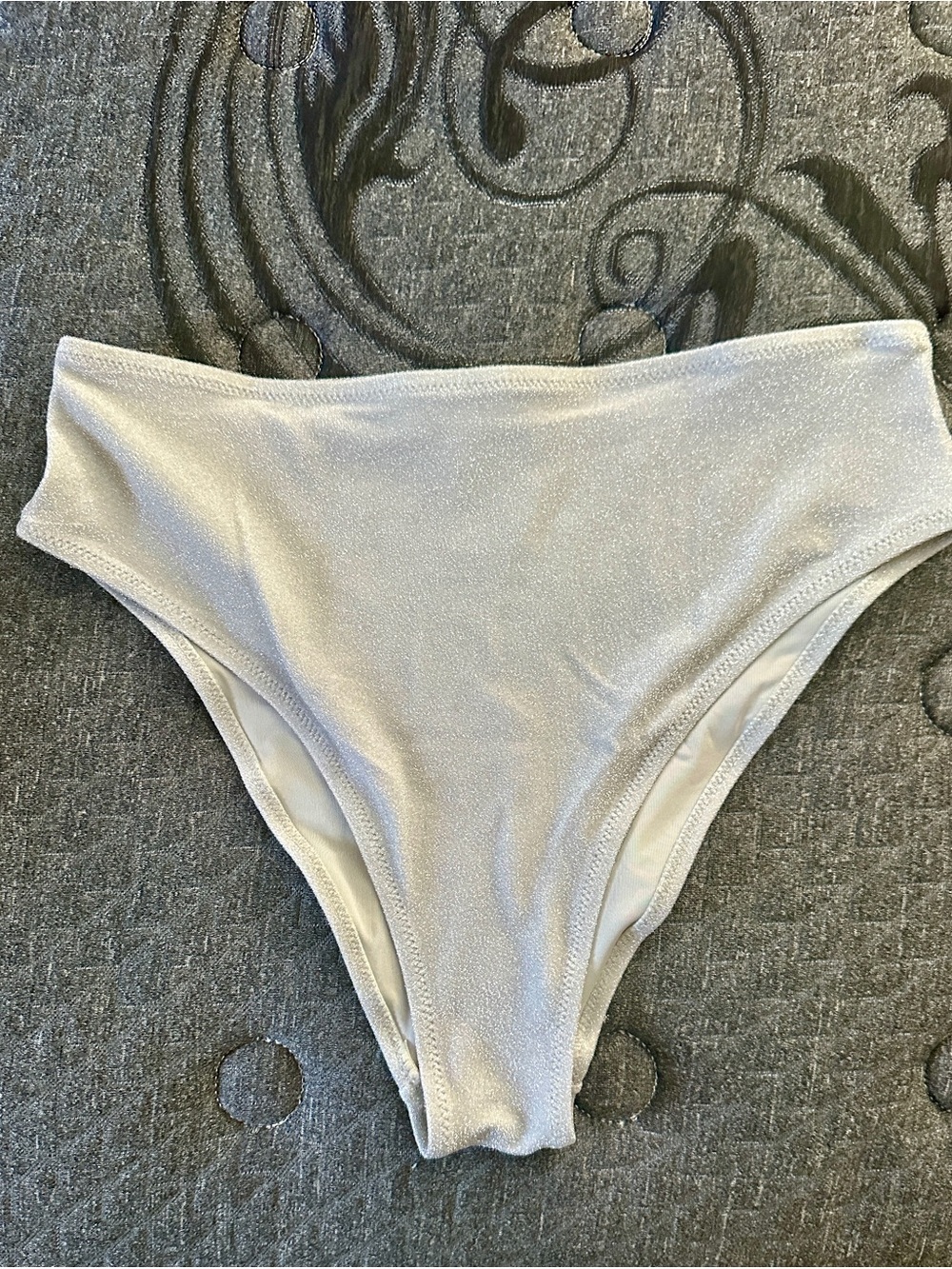 H&M Metallic High Waisted Swim Bottom